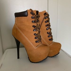 Work boot heels